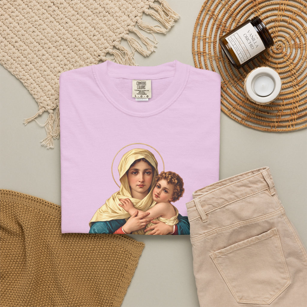Our Lady of Schoenstatt Comfort Colors® T-Shirt | Marian Catholic Tee
