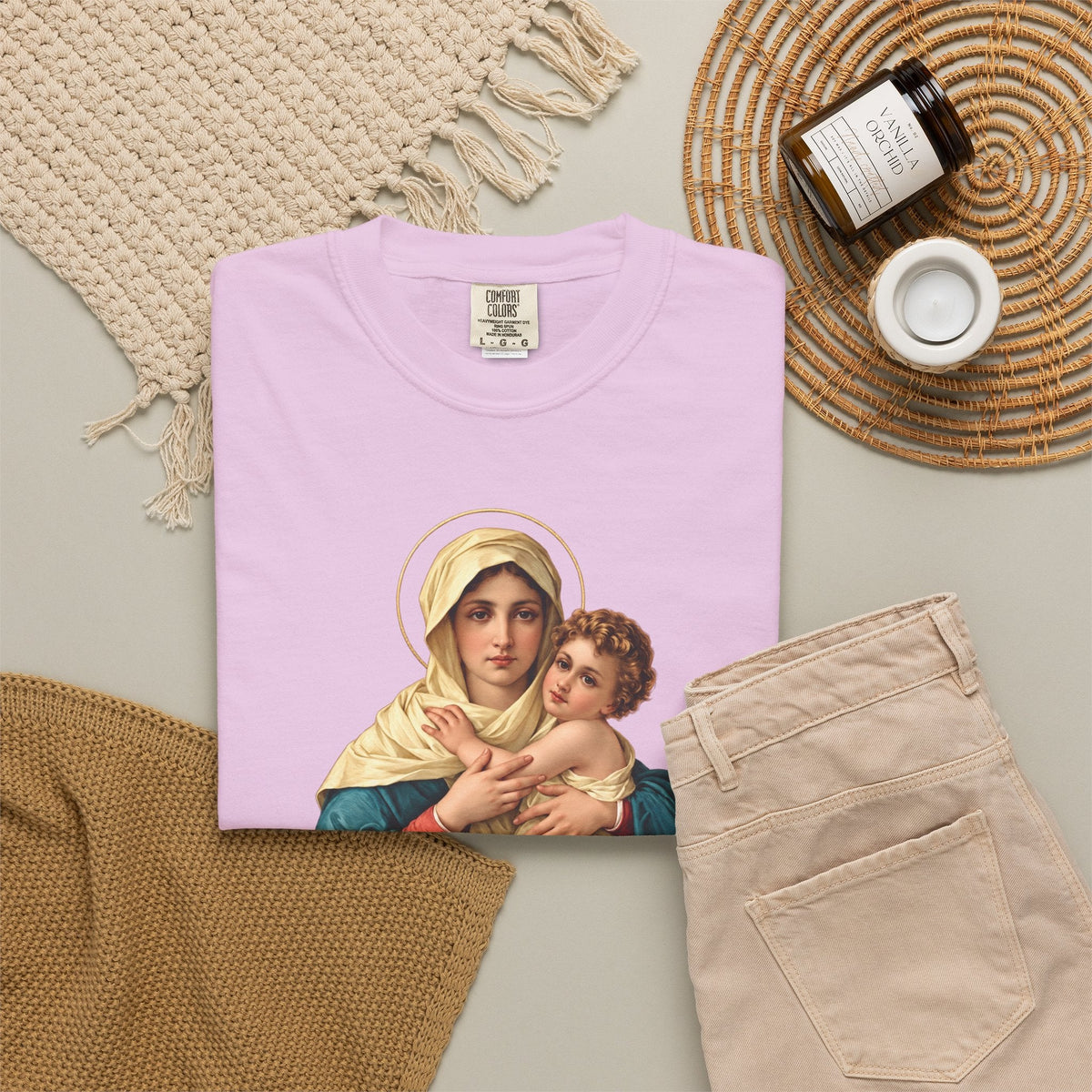 Our Lady of Schoenstatt Comfort Colors® T-Shirt | Marian Catholic Tee