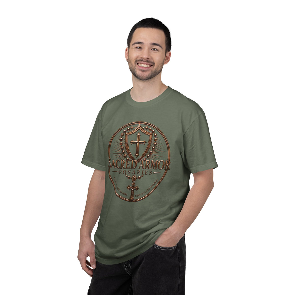 Sacred Armor Rosaries Comfort Colors® Catholic Tee