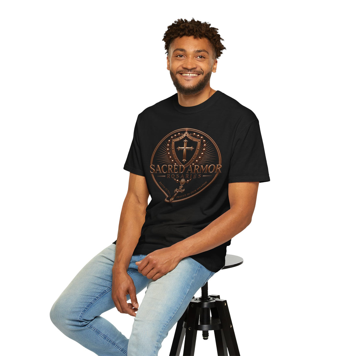 Sacred Armor Rosaries Comfort Colors® Catholic Tee