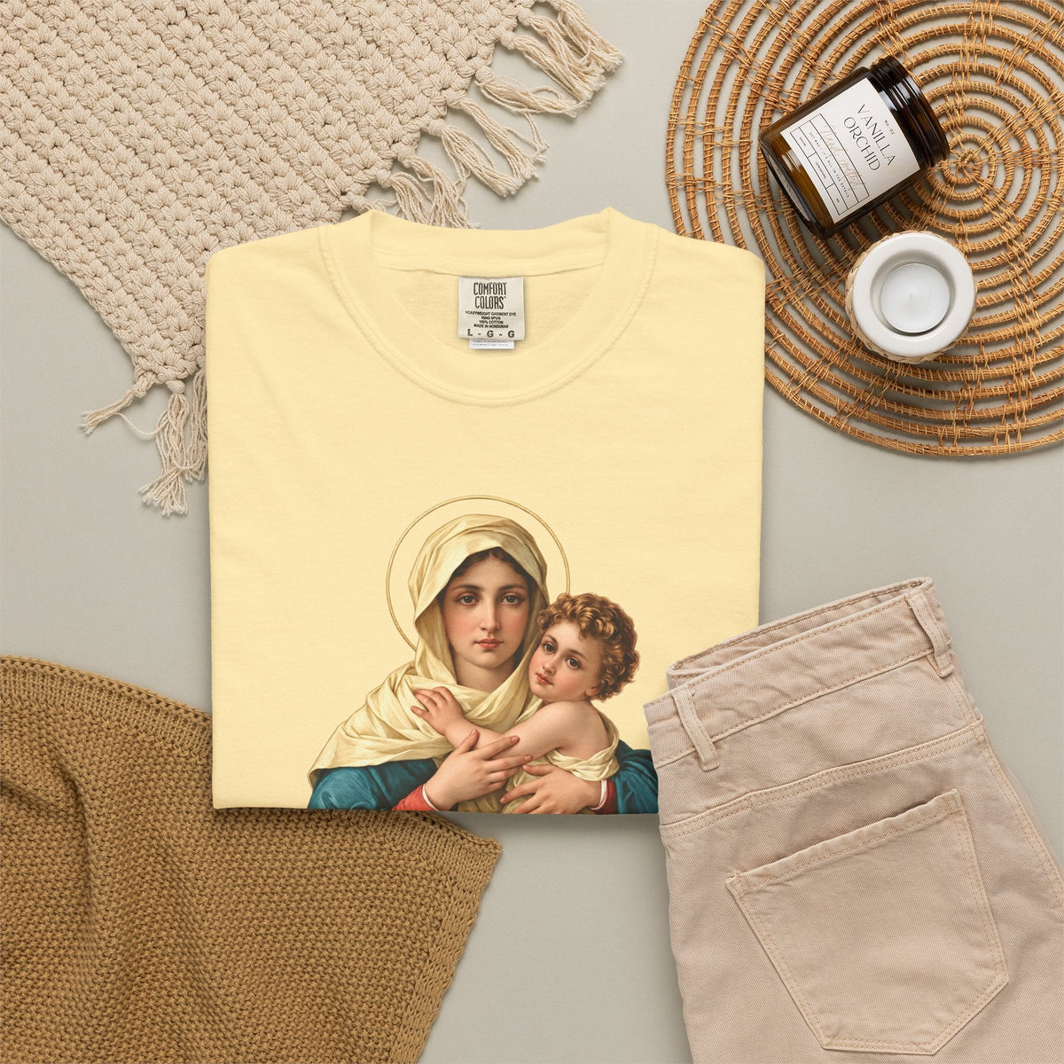 Our Lady of Schoenstatt Comfort Colors® T-Shirt | Marian Catholic Tee