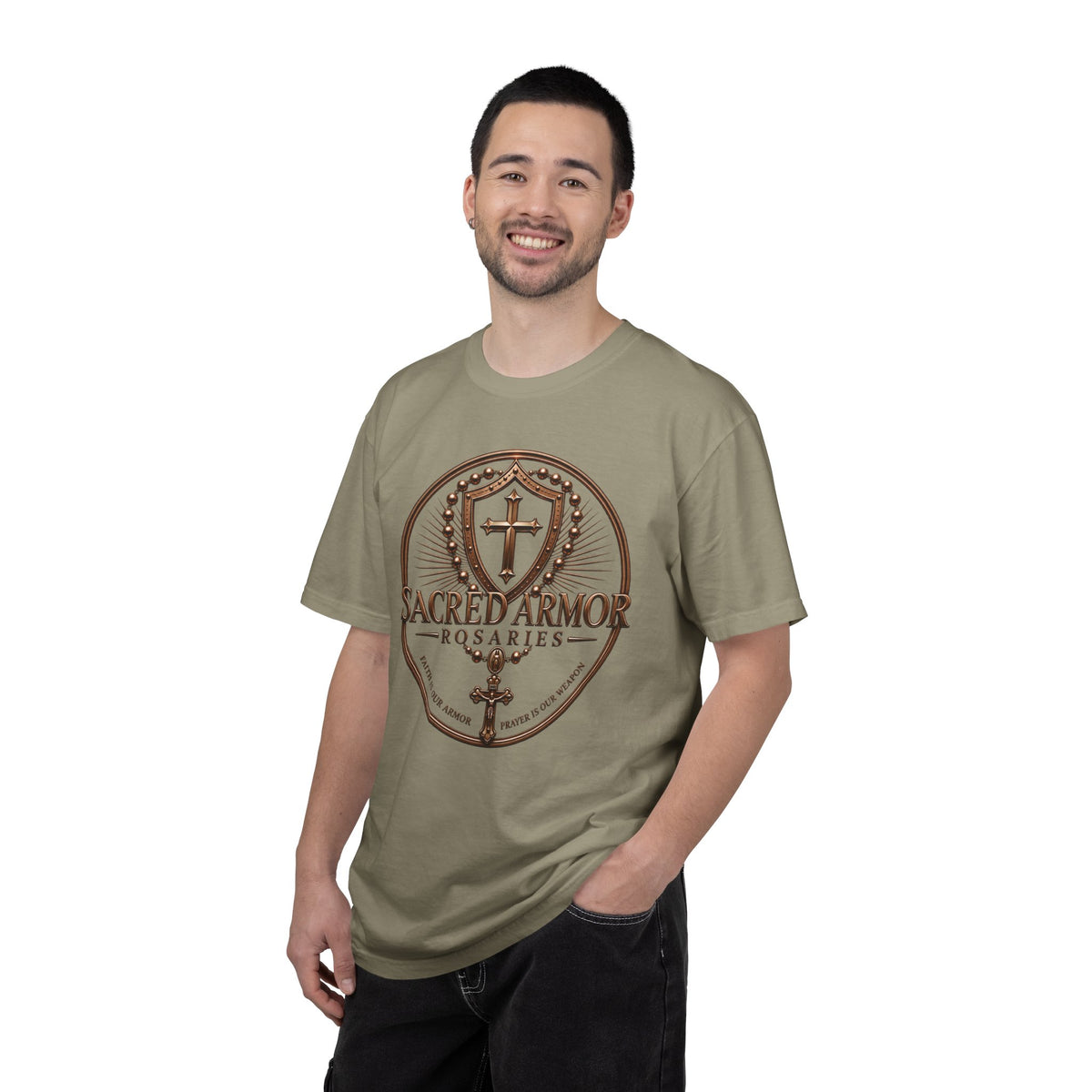 Sacred Armor Rosaries Comfort Colors® Catholic Tee