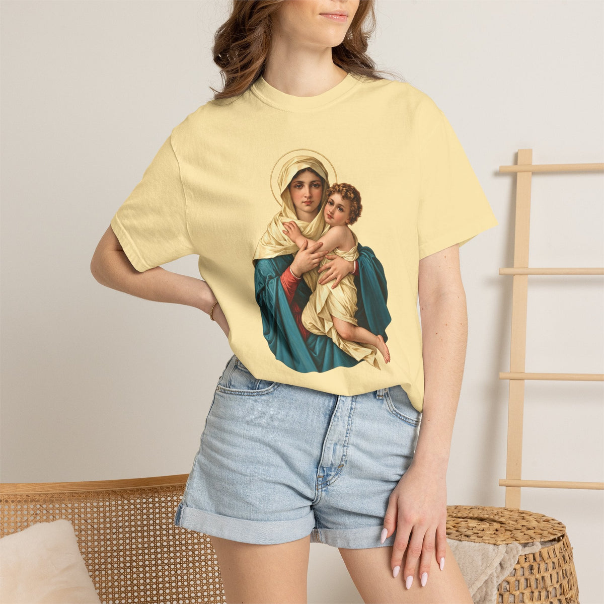 Our Lady of Schoenstatt Comfort Colors® T-Shirt | Marian Catholic Tee