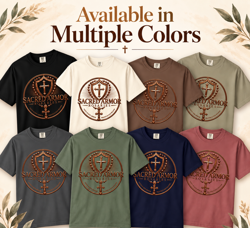 Sacred Armor Rosaries Comfort Colors® Catholic Tee