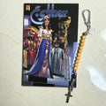 Esther Christian comic book with wooden St. Benedict decade rosary and silver carabiner