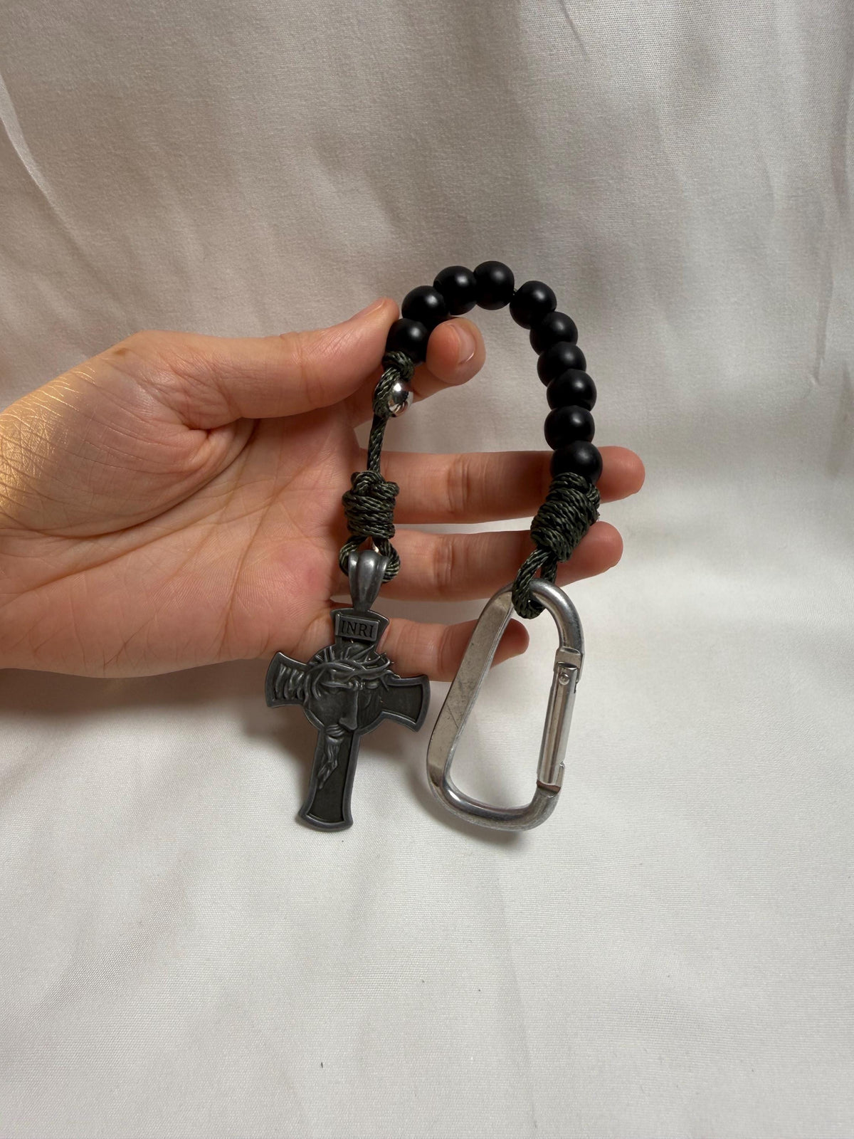 Made-to-order military-style decade rosary for daily prayer and carry