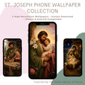 St. Joseph Catholic phone wallpaper bundle preview