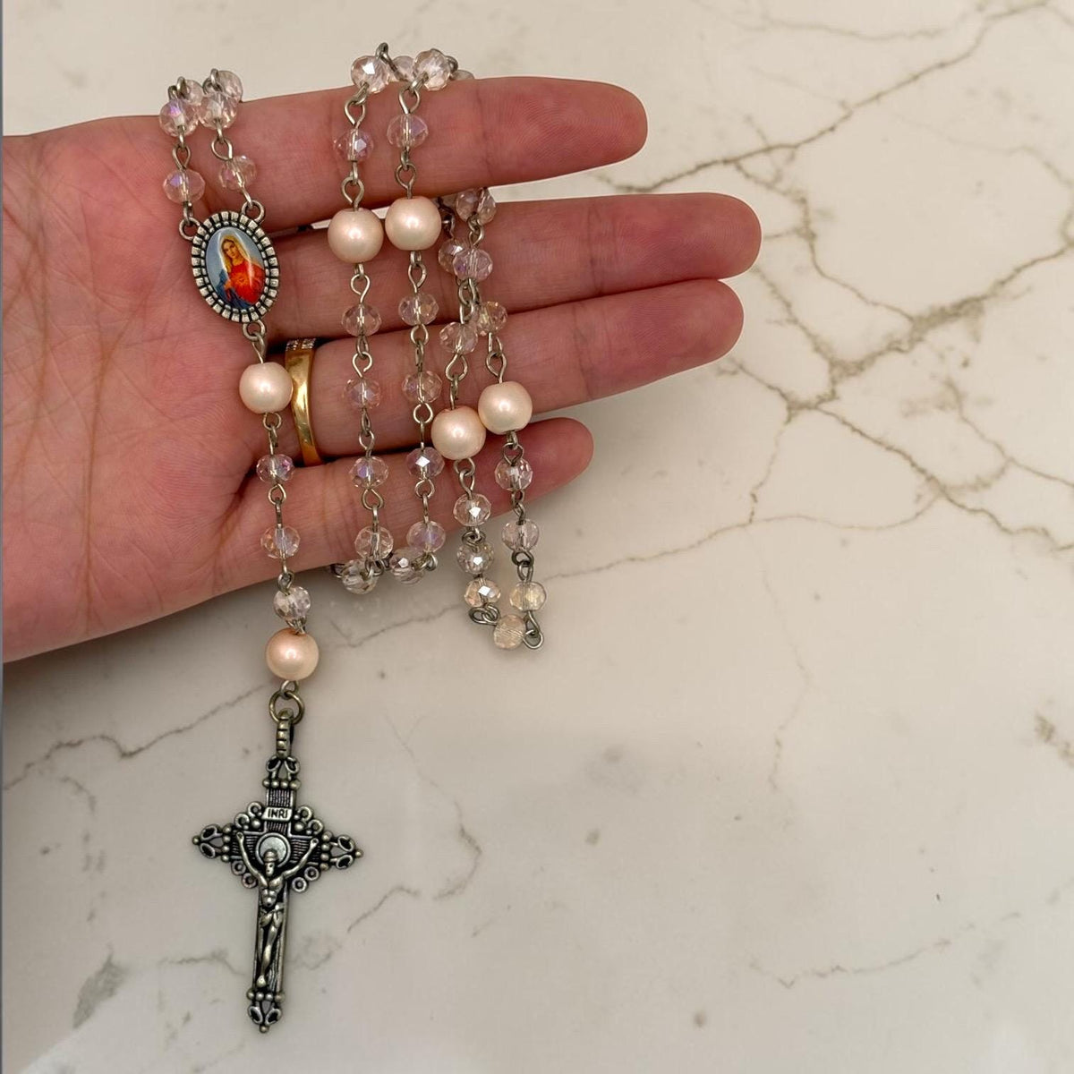 Seven Sorrows Chaplet Immaculate Heart detail