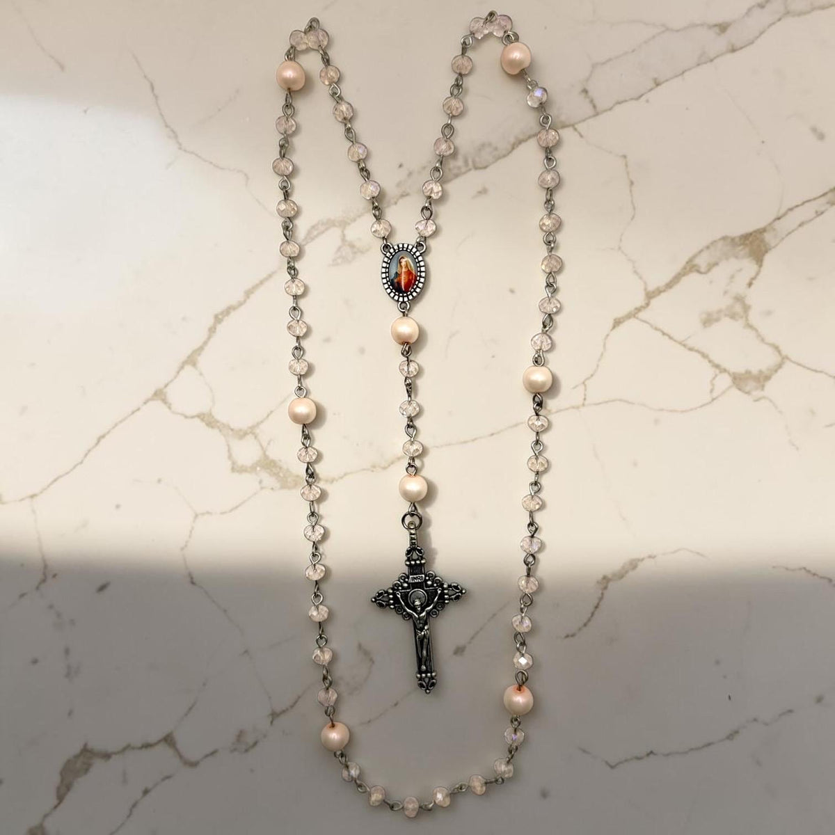 Seven Sorrows of Mary Chaplet detail view