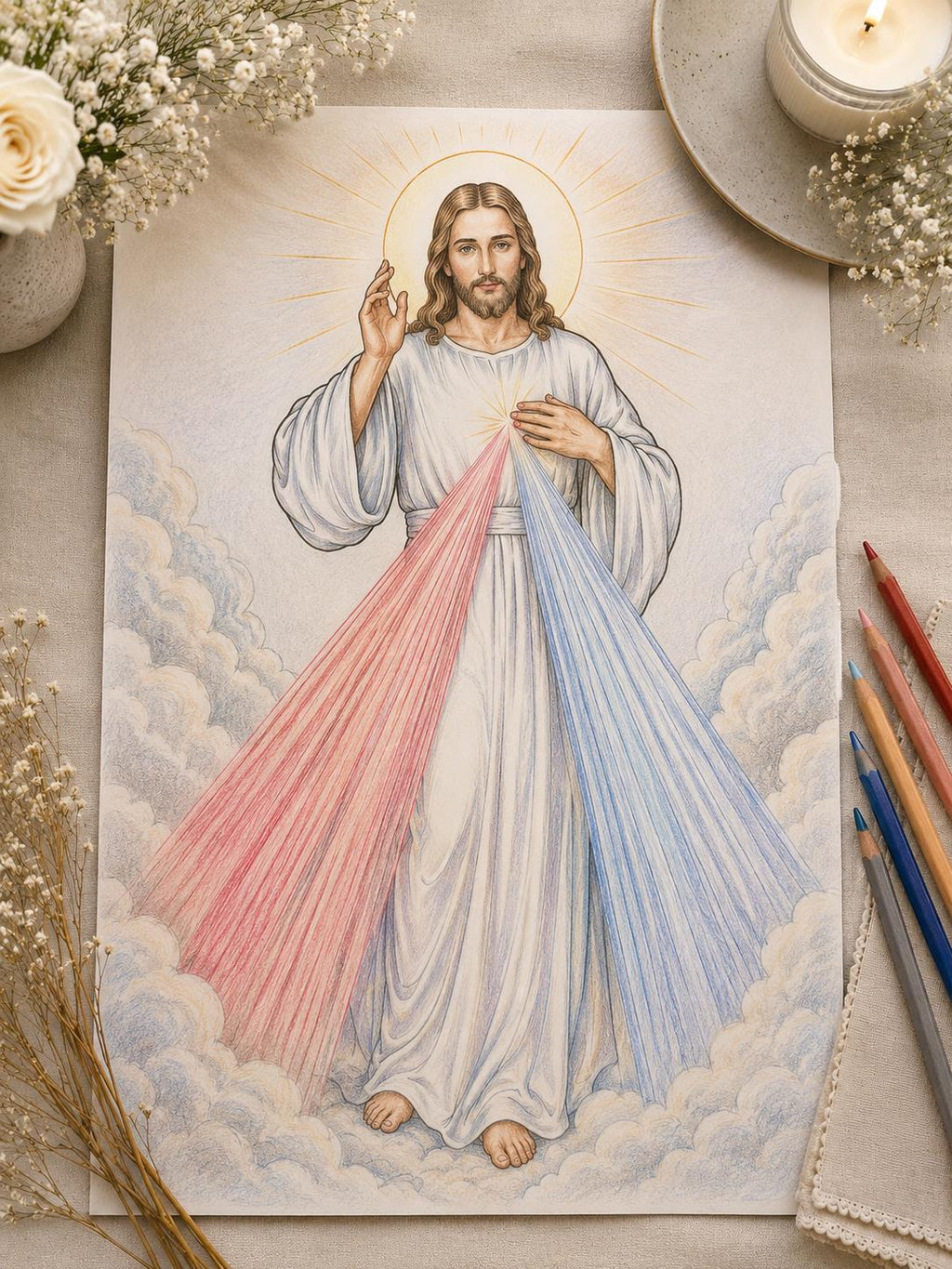 Jesus coloring pages bundle additional preview
