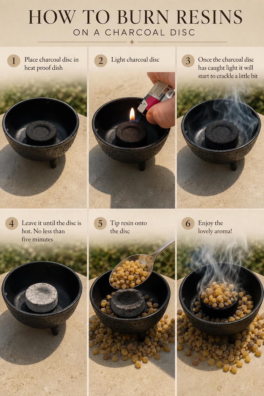 Catholic prayer incense kit contents