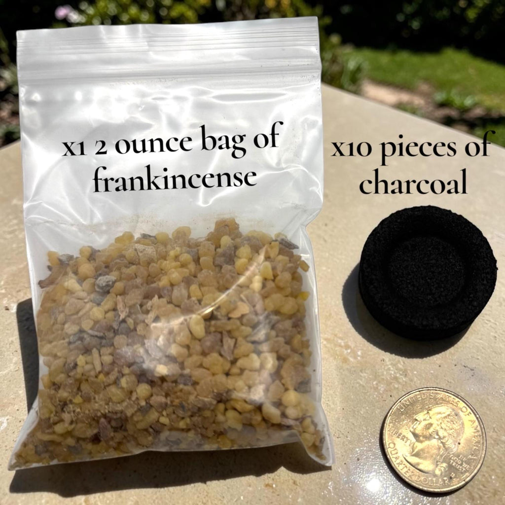 Frankincense resin incense kit alternate view