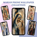 Marian phone wallpaper bundle with Our Lady of Guadalupe preview
