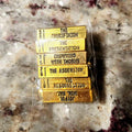 Gold-Tone Guided Mystery Beads for Catholic rosary making