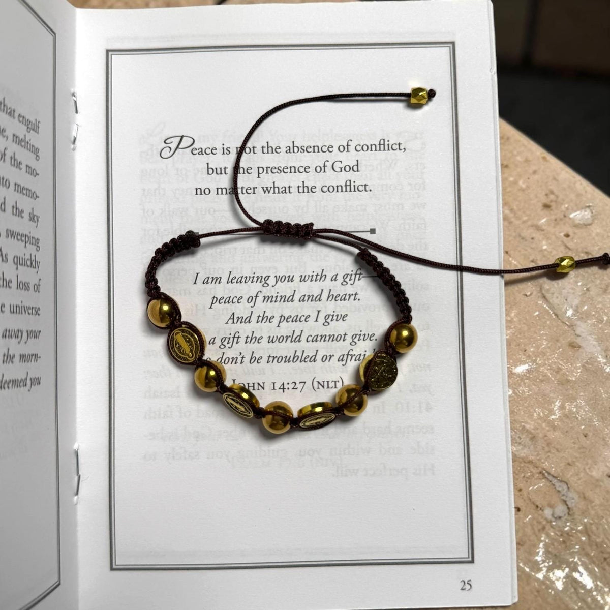 Catholic Fall Gift Set devotional book detail