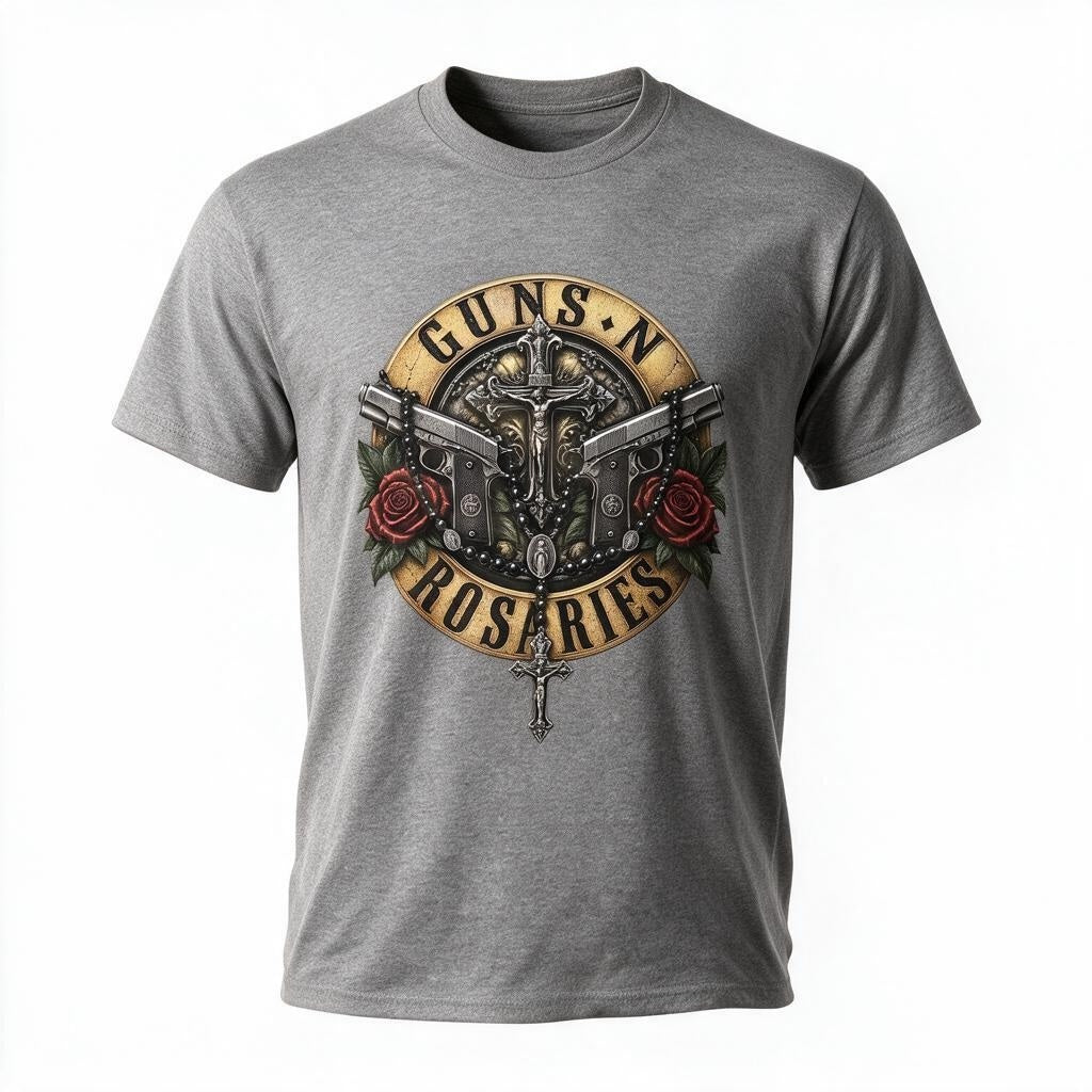 Opus Dei Sacred Armor Rosaries shirt front